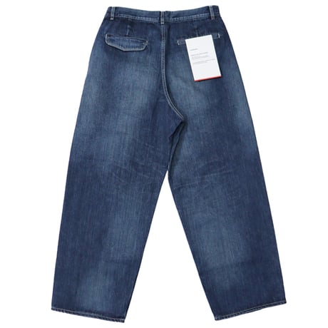 Graphpaper（グラフペーパー）"Selvage Denim Two Tuck Pants - DARK FADE"