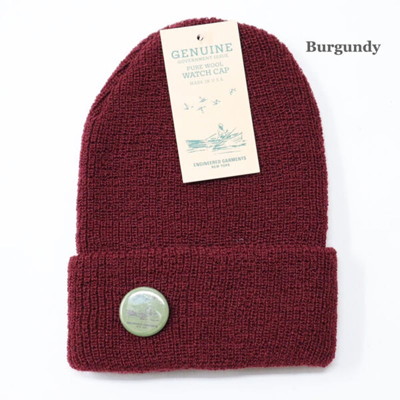 アメリカ製】ENGINEE RED GARMENTS エベンデス ニット帽 - 帽子 アメリカ製】ENGINEE RED GARMENTS エベンデス ニット帽 - 帽子