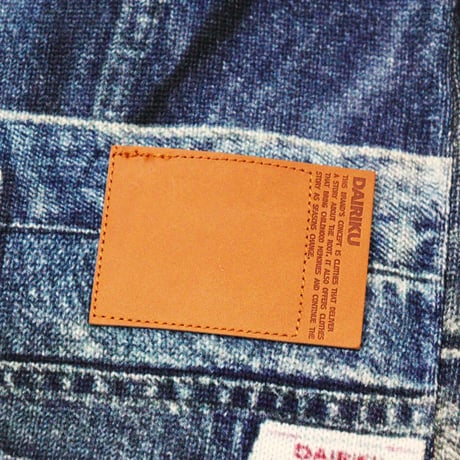 DAIRIKU（ダイリク）"Tuck In Denim Transcription Knit"