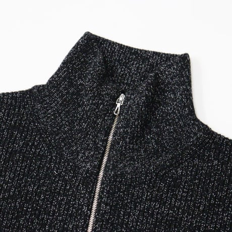 ULTERIOR（アルテリア）"W/C MEALANGE RIB DRIVERS KNIT"