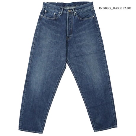 Graphpaper（グラフペーパー）"Selvage Denim Five Pocket Tapered Pants - DARK FADE"