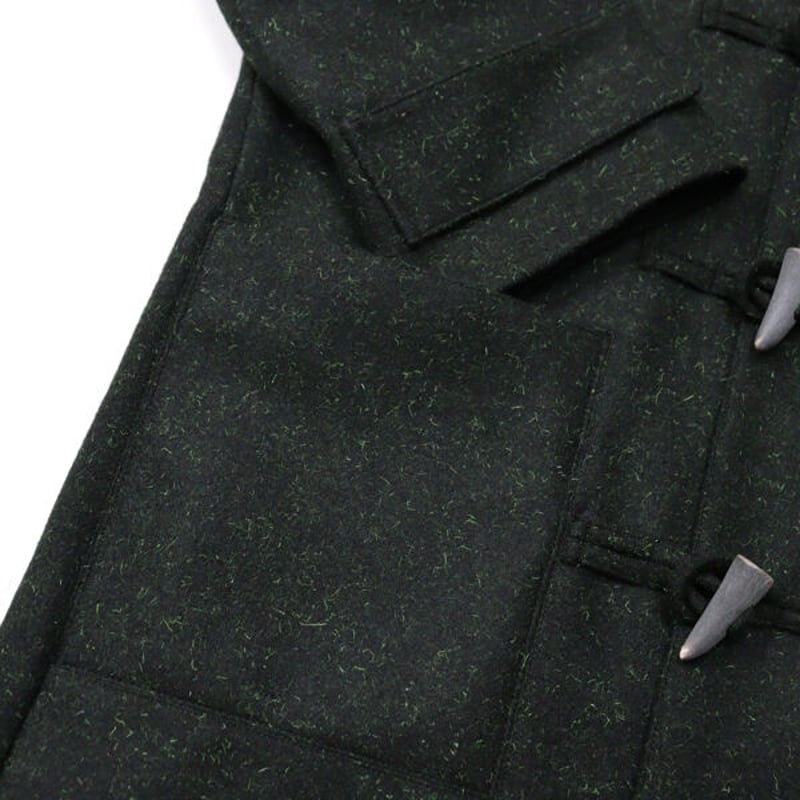 OVERCOT OOMARU ダークグレー ウール ピーコート OVERCOT OOMARU