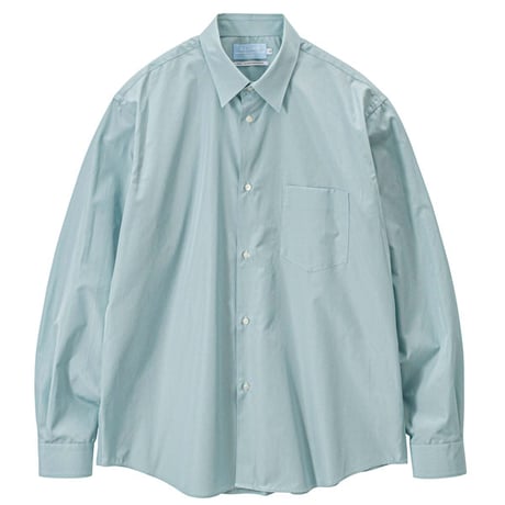 Graphpaper（グラフペーパー）"ALUMO for GP L/S Oversized Regular Collar Shirt"