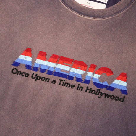 DAIRIKU（ダイリク）""AMERICA" Vintage Sunburn Tee"