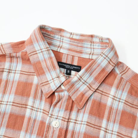 ENGINEERED GARMENTS（エンジニアド ガーメンツ）"Work Shirt - Cotton Plaid Jacquard"