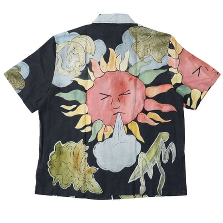 OUR LEGACY（アワー レガシー）"BOX SHIRT SHORTSLEEVE - Solar Power Print"