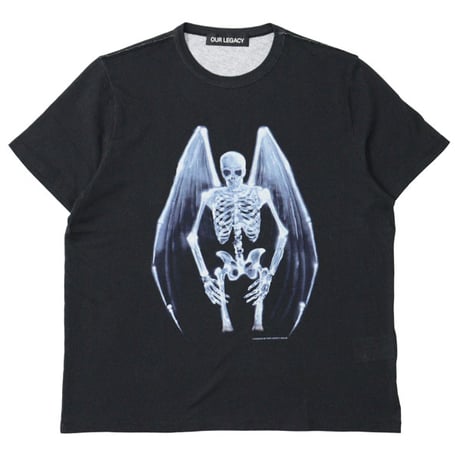 OUR LEGACY（アワー レガシー）"NEW BOX T-SHIRT - Fallen Angel Print"