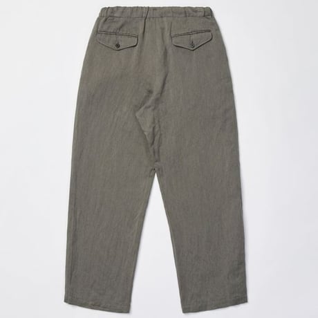 ULTERIOR（アルテリア）"WASHED C/L CORKSCREW DRAWSTRING PANTS"