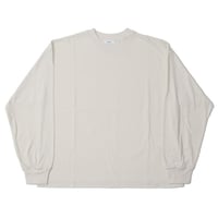 Ladie's / ATON（レディース エートン）"FRESCA NUBACK LONG SLEEVE T-SHIRT"