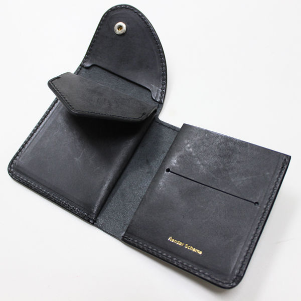 Hender scheme wallet black 二つ折り財布　数回使極美品 Hender scheme wallet black 二つ折り財布 数回使極美品 - メルカリ