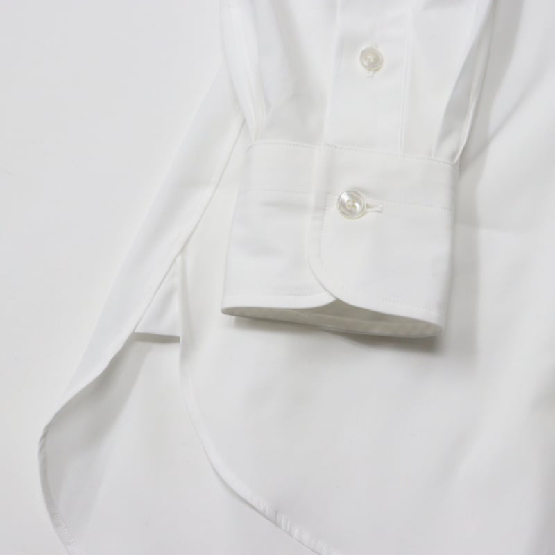 MAATEE&SONS LYAN 強撚ZZブロードシャツ 3 ホワイト