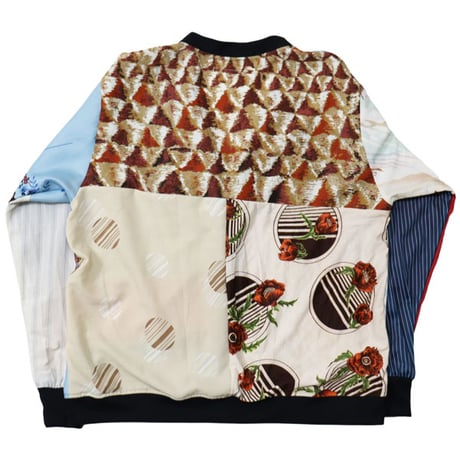 REBUILD BY NEEDLES（リビルドバイニードルス）"Polyester Shirt -> Cardigan"