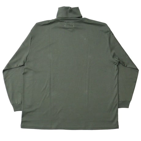 Graphpaper（グラフペーパー）"Brushed Mockrody High Neck L/S Tee"