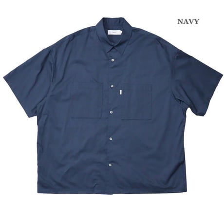 Graphpaper（グラフペーパー）"Solotex Twill S/S Oversized Box Shirt"