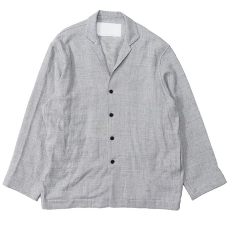 nonnotte（ノノット）"Swan Drop Collar Shirt Jacket"
