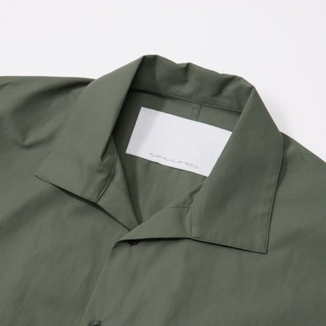 nonnotte（ノノット）"Draping Open Collar Shirt Type A"