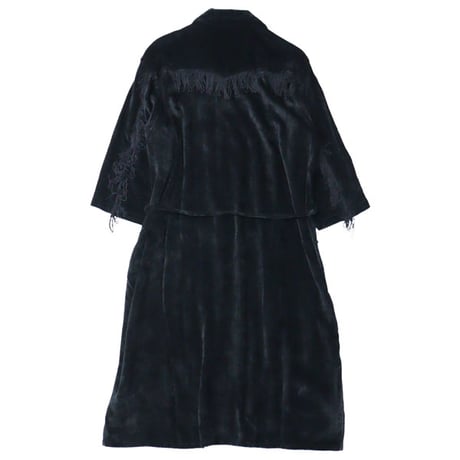 Ladie's /NEEDLES WOMAN（ニードルス ウーマン）"Fringe Open Collar Shirt Dress - Rayon Corduroy"