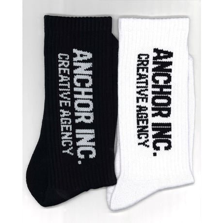 【通販・店頭限定販売】 ANCHOR INC.（アンカーインク）"BOLD LOGO SOCKS"