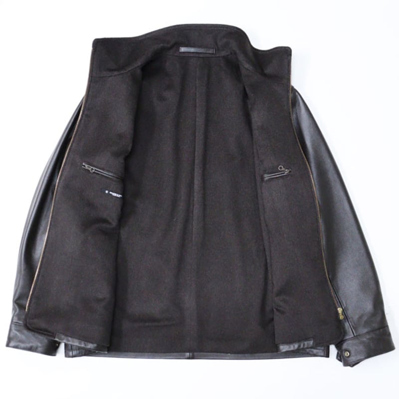 maatee&sons 25awラムレザー裏カシミヤsports jacket 25AW】MAATEE&SONS(マーティーアンドサンズ)/ SPANISH LAMB 裏カシミヤ