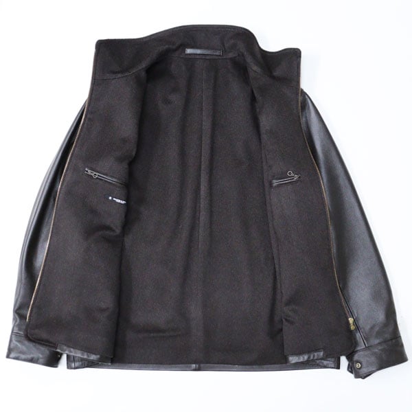 MAATEE&SONSカシミヤリネンヘリンボーンジャケットマーティーアンドサンズ MAATEE&SONSカシミヤリネンヘリンボーンジャケットマーティー