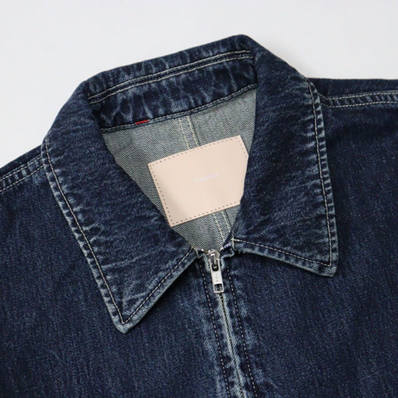 【新品】グラフペーパー Selvage Denim Zip Jacket Graphpaper (グラフペーパー) Selvage Denim Zip Jacket / セルビッチ