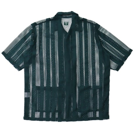 South2 West8 （サウスツーウエストエイト）"Cabana Shirt - Poly Lace"