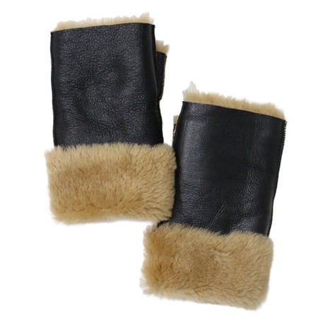 OUR LEGACY（アワー レガシー）"BLIZZARD GLOVE - Natural Aviator Shearling"