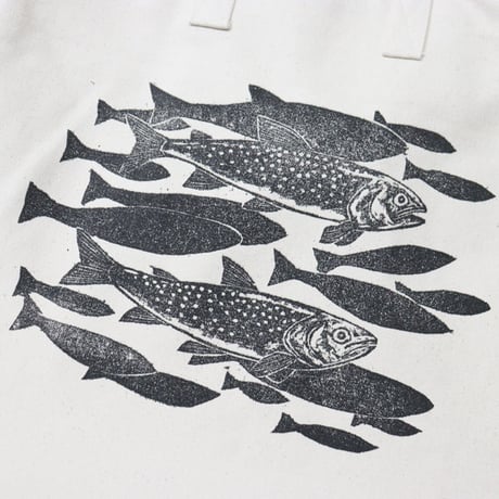 South2 West8 x F.KITAMURA （サウスツーウエストエイト×Fキタムラ）"Glossary Bag - Cotton Canvas / Trouts"