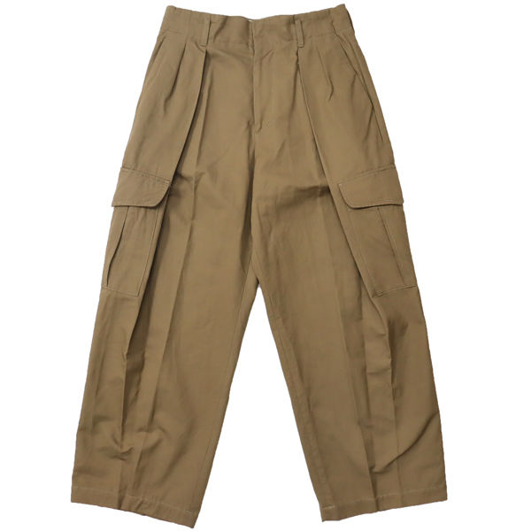 パンツ KICS DOCUMENT/ DOUBLE TUCK CARGO PANTS KHONOROGICA by KICS DOCUMENT.（コノロジカ by キクスドキュメン
