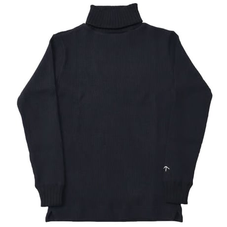 Nigel Cabourn（ナイジェルケーボン）"TURTLE NECK WAFFLE BLACK"