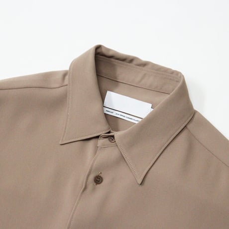 Ladie's / Graphpaper（レディース グラフペーパー）"Satin Oversized Regular Collor Shirt"