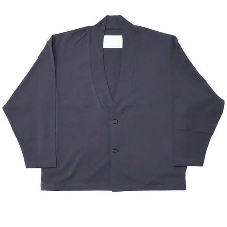 nonnotte（ノノット）"Minimum Smoking Jacket - Hard Twist Ostrich Jersey"