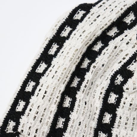 ENGINEERED GARMENTS（エンジニアード ガーメンツ）"Beanie - Stripe CP Crochet"