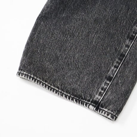 ULTERIOR（アルテリア）"VINTAGE WASHED SELVEDGE BLACK DENIM 5P PANTS"