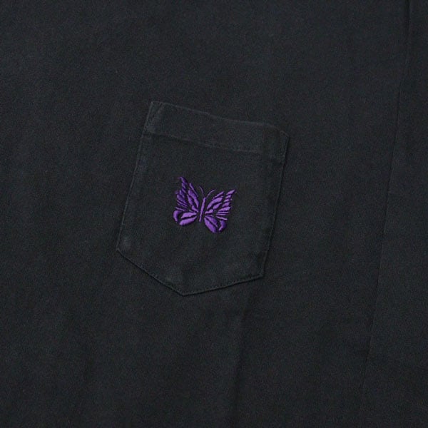 L/S Pocket Tee （NEEDLES） ブラック L NEEDLES(ニードルズ)L/S Pocket Tee - Cotton Jersey (RW348