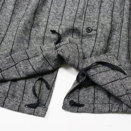 Ladies' /ENGINEERED GARMENTS（レディース エンジニアード ガーメンツ）"Tuck Skirt - Wool Striped HB"