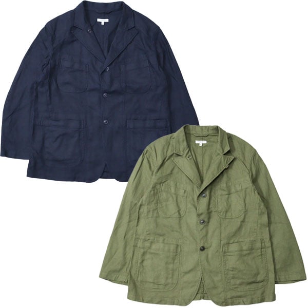 エンジニアドガーメンツ　Bedford Jacket CL Java Cloth Bedford Jacket – Olive CL Java Cloth – COMMON