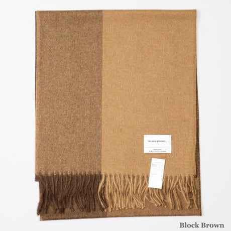 The Inoue Brothers...（ザ イノウエブラザーズ）"Brushed Scarf Block"