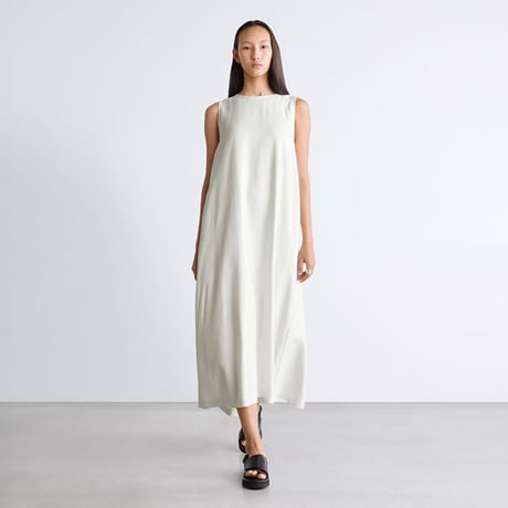 Ladie's / Graphpaper（レディース グラフペーパー）"Viscose Cupro Back Satin Sleeveless Dress"