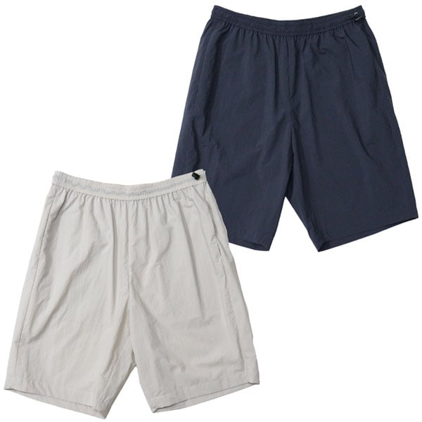 ATON エイトン ストレッチ ナイロン ワイドショーツ TRAVEL NYLON | WIDE EASY SHORTS – ATON | エイトン
