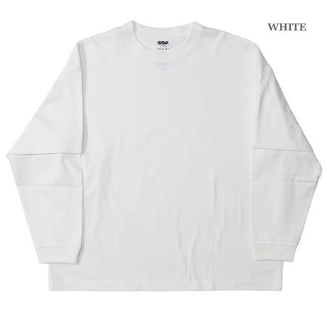 is-ness（イズネス）"LAYERED LONG SLEEVE T-SHIRT"