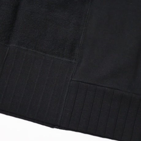 Nigel Cabourn（ナイジェルケーボン）"ARMY CREW JERSEY MIX - black"