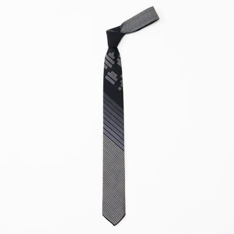 ENGINEERED GARMENTS（エンジニアード ガーメンツ）"Narrow Tie - Multi Pattern Stripe Jacquard"