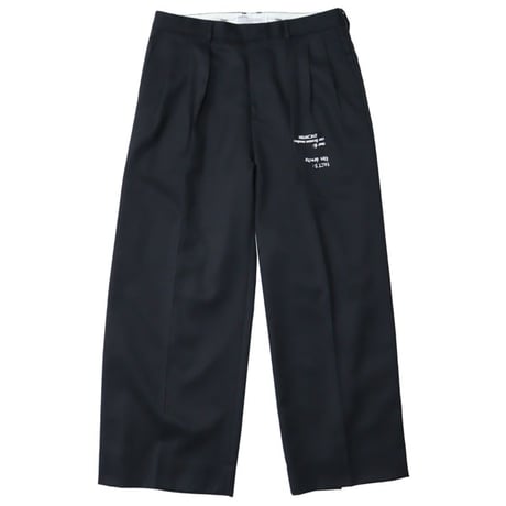 DAIRIKU（ダイリク）""TATTOO" Adjuster Wide Slacks"