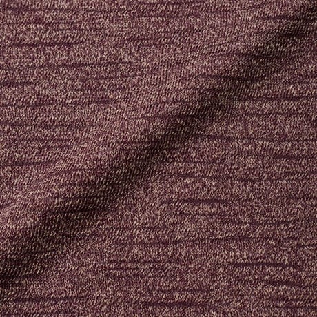 ULTERIOR（アルテリア）"MELANGE SLUB YARN KNIT P/S"
