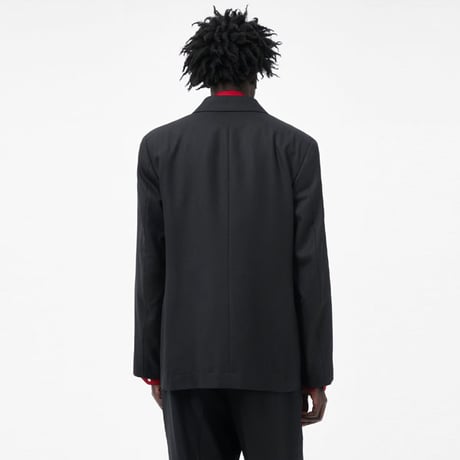 OUR LEGACY（アワー レガシー）"UNCONSTRUCTED DB BLAZER - Black Panama Wool"