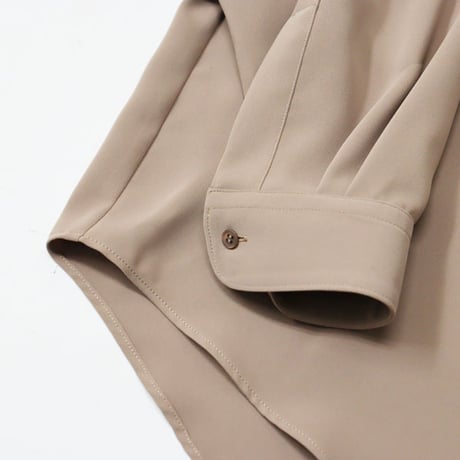 Ladie's / Graphpaper（レディース グラフペーパー）"Satin Oversized Regular Collor Shirt"