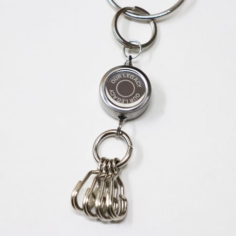 OUR LEGACY（アワー レガシー）"LIFT KEYHOLDER - Stainless Steel"