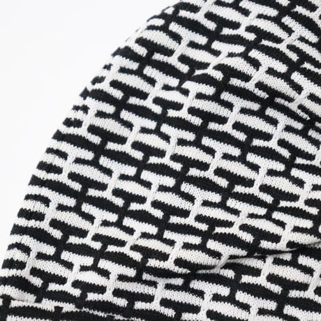 ENGINEERED GARMENTS（エンジニアード ガーメンツ）"Beanie - CP Horizontal Knit Jacquard"