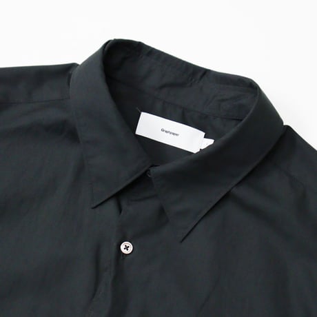 Graphpaper（グラフペーパー）"Broad S/S Oversized Regular Collar Shirt"